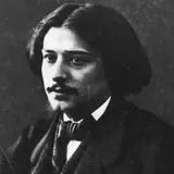 Portrait photographique d'Alphonse Daudet par Nadar