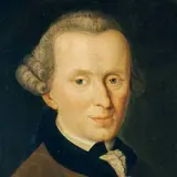 Portrait d'Emmanuel Kant par Johann Gottlieb Becker