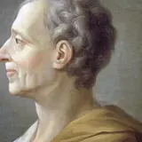 Profil de Montesquieu, d'après Jacques-Antoine Dassier