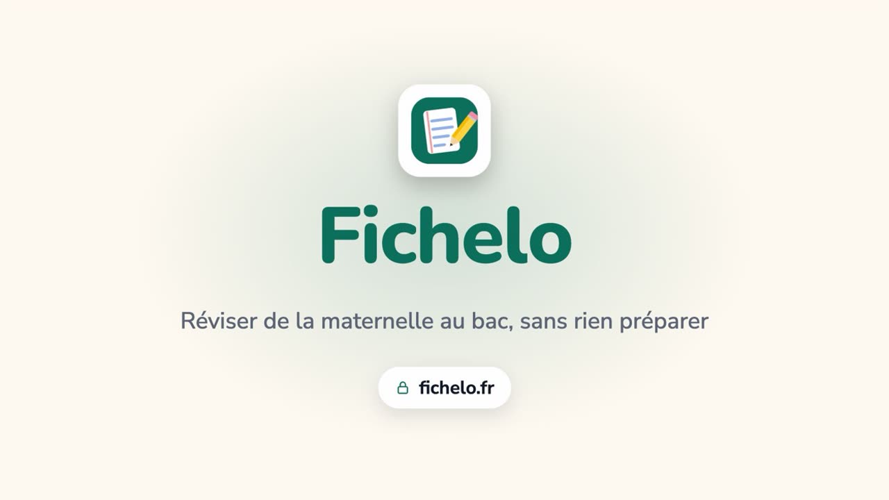 Image d’ouverture de la vidéo de présentation de Fichelo